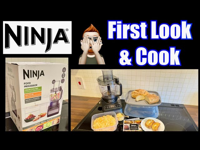 Ninja Food Processor, First Look and First Cook! Jesus take the wheel!!!