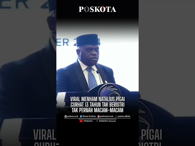 Viral Menteri HAM Natalius Pigai Curhat 13 Tahun tanpa Istri, Tak Pernah Macam-macam