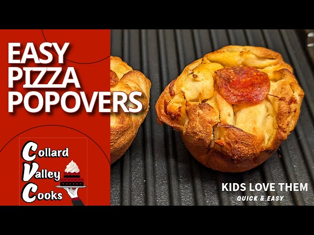 Easy Pizza Popovers - Simple Ingredient Dinner