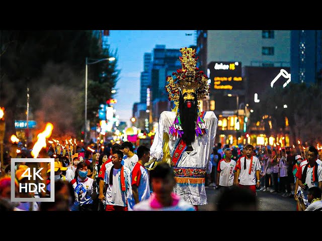 Shing Wong Temple, Hsinchu | The Grand Duke's Night Visits | Shing Wong's Relief | TaiwanTV4KHDR