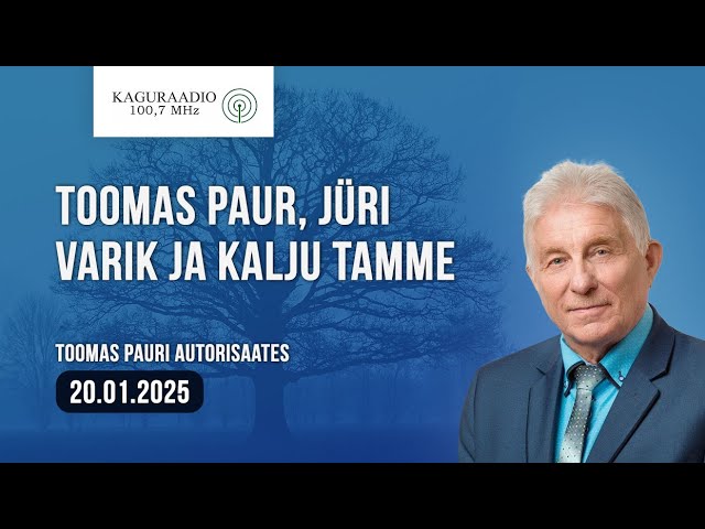 Toomas Paur, Jüri Varik ja Kalju Tamme 20.01.2025