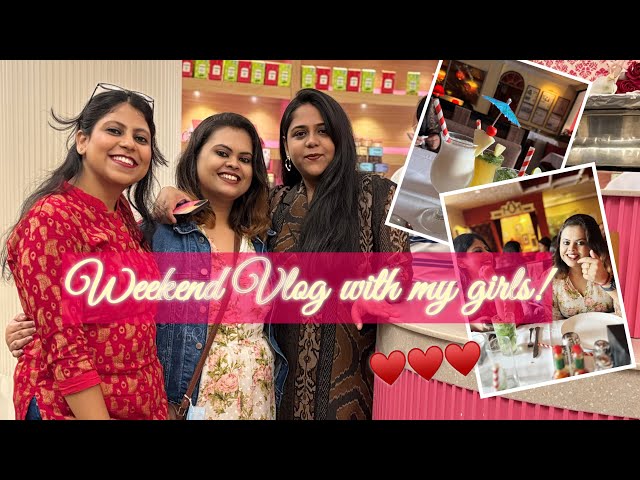 Reunion with Friends | Trincas , Nykaa Luxe Shopping & Flurrys coffee #trending #vlog #kolkata