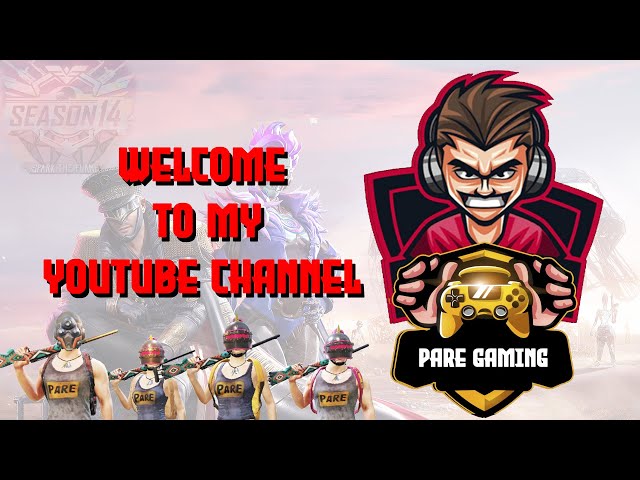 Welcome To Our New Gaming Channel - PARE GAMING | TAMIL | Road to 1.5K Subscribers | Subscribe Guys