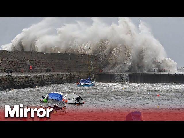 Storm Éowyn: Red weather warning for wind issued across UK