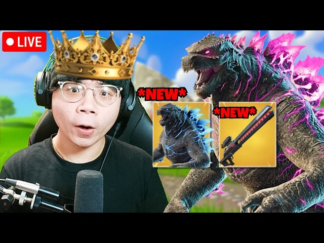 🔴LIVE - #1 Fortnite Zero Build Player | NEW GODZILLA UPDATE