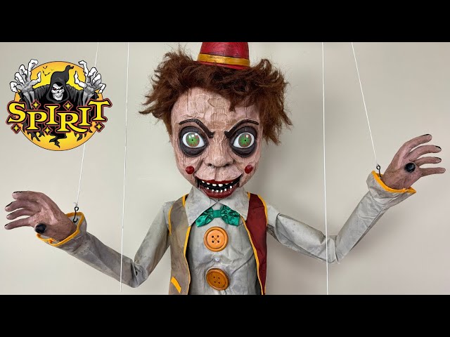 Bobby Strings Animatronic 2024 Spirit Halloween Unboxing & Demo