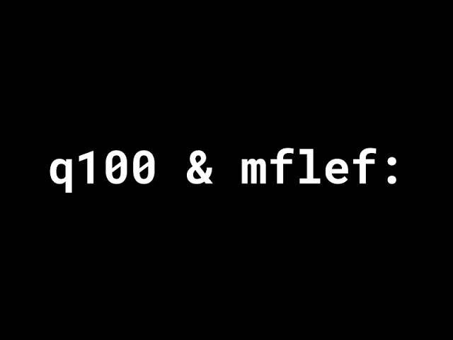 Subcult meets Bass372: q100 & mflef