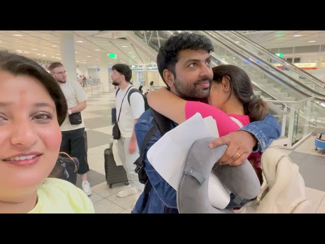 Deepi ki flight ✈️ early hai 🥹 | Germany 🇩🇪 me mall kese hote hai | Airport of Munich #travel #viral