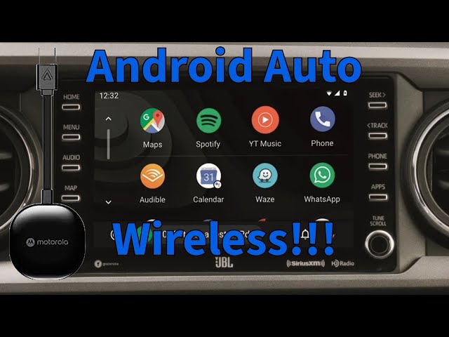 Quick Setup Guide for Motorola MA1 on Android Auto wireless