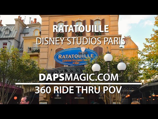 360 POV - Ratatouille: L'Aventure Totalement Toquée de Rémy - Disney Studios Paris