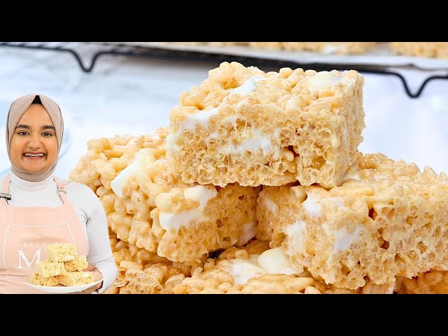 Chewy, crunchy, best ever RICE KRISPIE TREATS