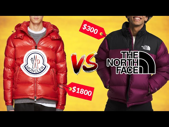 Are Moncler Down Jackets A Rip Off? | North Face 1996 Retro Nuptse VS Maya