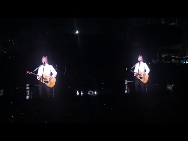 Paul McCartney - Blackbird - Dodger Stadium, Los Angeles 7/13/19