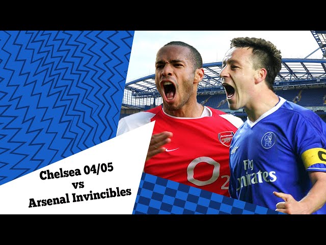 Chelsea 04/05 v Arsenal 03/04 Invincibles ft @EGALTALKSFOOTBALL x @Bhavss14 x GunnerKing14! |@monstarcfc8929 @GNATV2