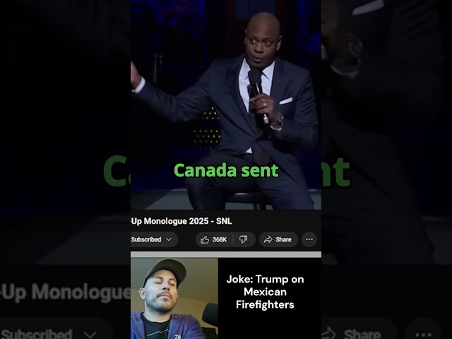 Dave Chappelle Joke: Trump and the Mexican Firefighters