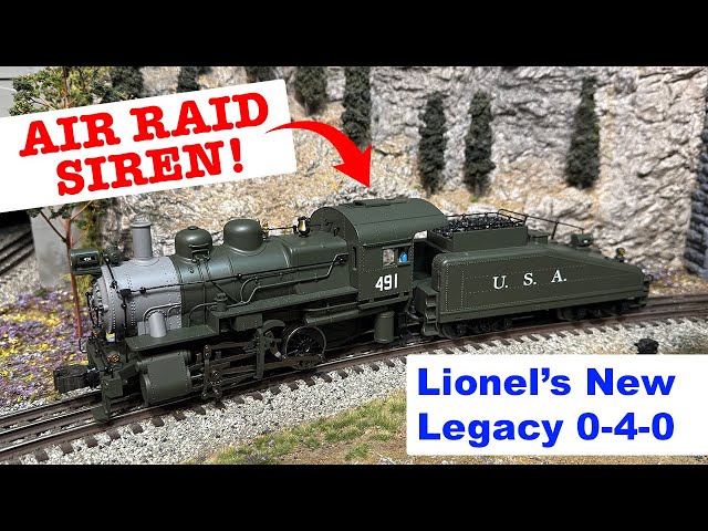 Lionel's New Legacy 0-4-0 Switcher: Let's Check It Out!