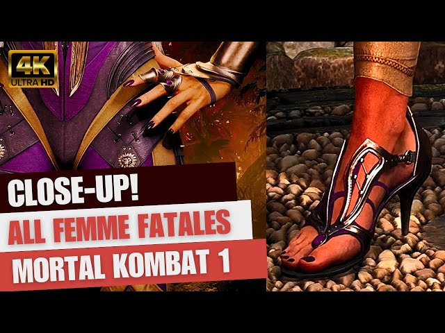 Close-Up on the Femme Fatales! Mortal Kombat 1 Female Characters