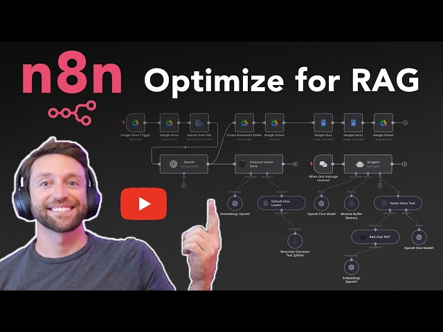 Auto Format Documents Into JSON For Vector Database - EASY RAG n8n AI Automation