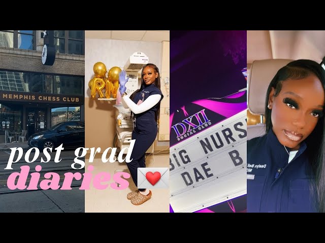 post grad diaries | study with me, NCLEX results, photoshoot maintenance day, club nights