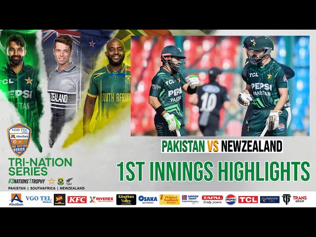 1st Innings Highlights | Pakistan vs New Zealand | Tri-Nation Series 2025 Final | PCB | M2J1A