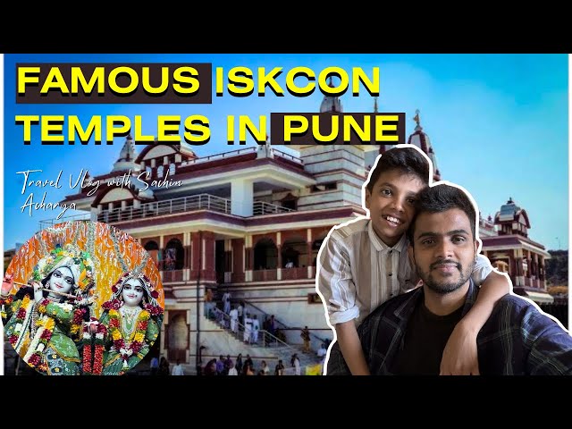 Exploring Famous  Iskcon Temple Pune | Pune Travel Vlog