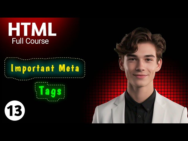 HTML Important Meta Tags & Thier Purpose of Use | In Urdu | Grow With Mehran