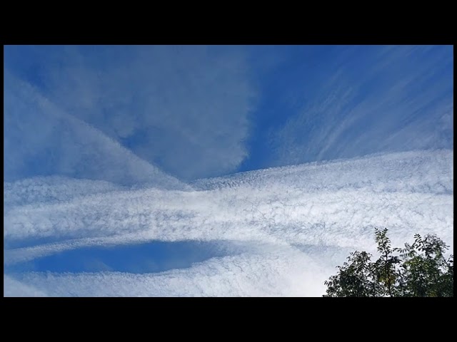 The craziest, Sunday morning  sky after Halloween in South London, England