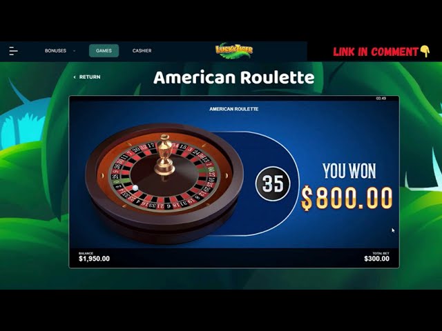 AMERICAN ROULETTE 🟢 MY BEST STRATEGY to WIN on Roulette for HIGH BET at Lucky Tiger Casino🔥