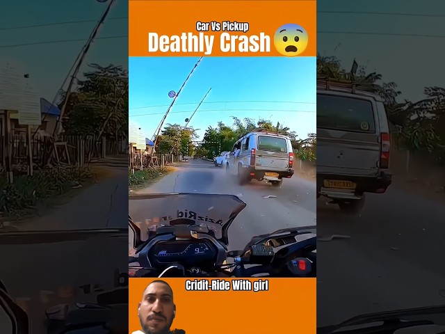 GADI OR BIKE CRASH | Bike rider bach he gua | crash bike or car #kaza #safeboda #citizensafety