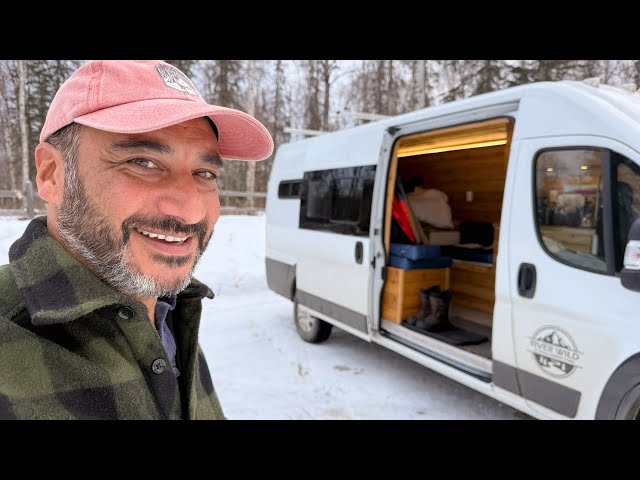 Winter RV Camping In Alaska Part 1