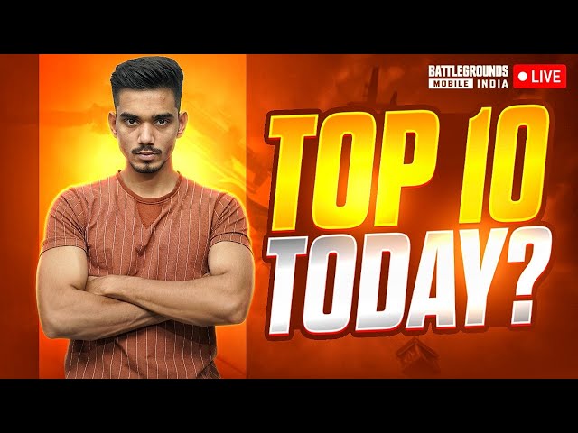 KYA AJJ TOP 10 HOGA ? | RANK PUSH DAY- 9 |  BGMI LIVE | FACECAM🔴| UZU GAMER