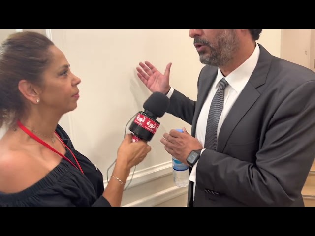 Interview with Waddah Sadek at the Lebanese Parliament