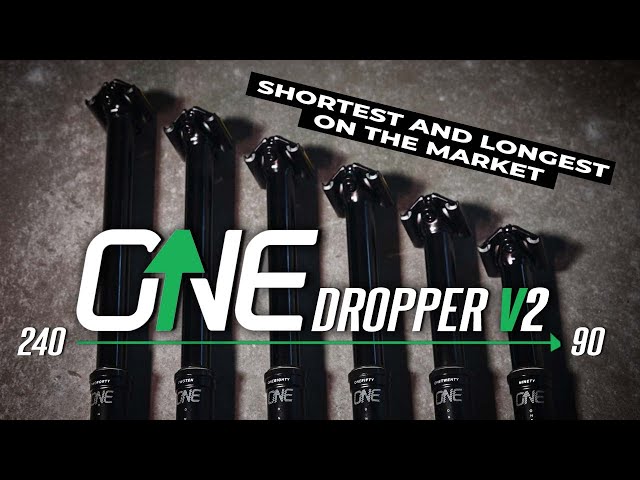 OneUp Dropper V2 90mm & 240mm | Shortest and Longest Dropper Post on the Market