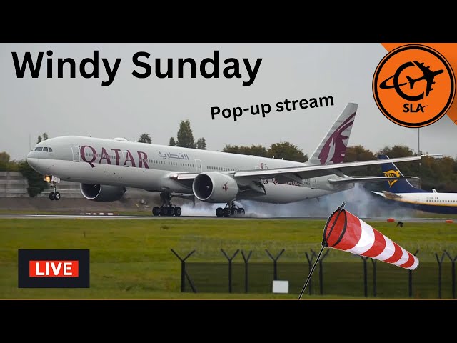 Airport Watch  -  LIVE   | Sun  23rd Feb  2025  |  Manchester Airport UK