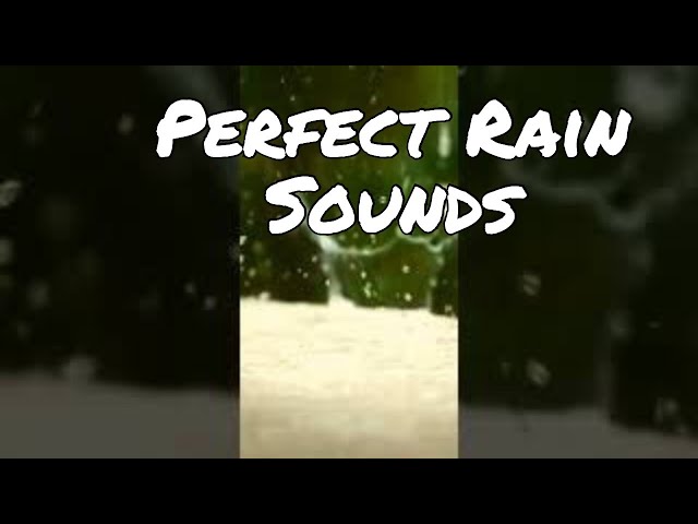 Perfect Rain Sounds For Sleeping And Relaxing #nature #waterfall