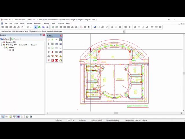 DDS-CAD: Importing and editing DWG files as Xrefs