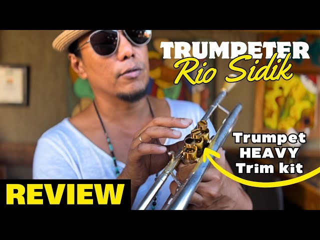 Darker Trumpet Sound: Rio Sidik Reviews KGUmusic's Accessories #kgumusic #trumpet #improvisation