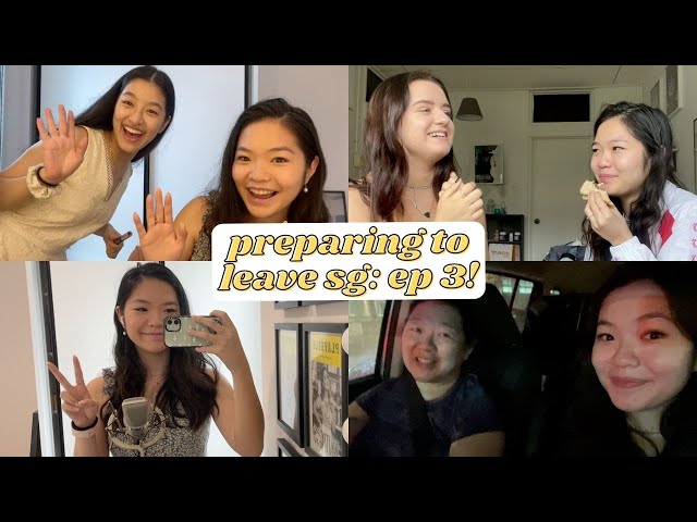 prepping to leave sg: ep. 3 | recording sessions, bestie mukbang fun & rehab/physio!