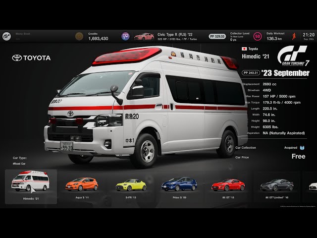 Gran Turismo 7 | All Cars Full List Brand Central [324 Cars Include September 2023 Update] [4KPS5]