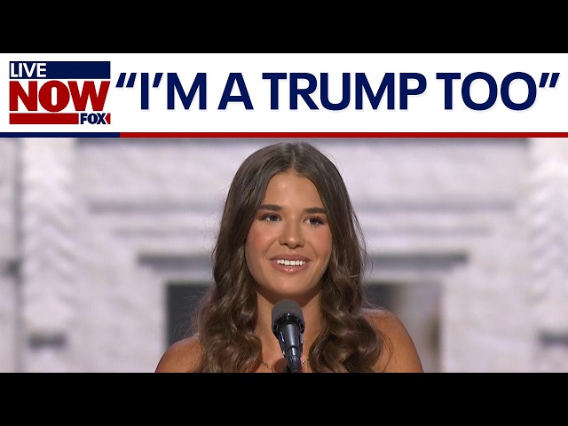 Trump's granddaughter speaks at RNC | LiveNOW from FOX