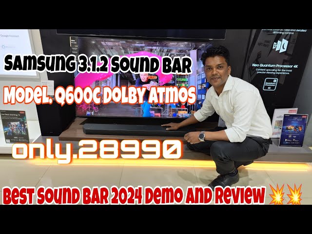 Samsung Q600C Sound bar 2024 Dolby Atmos Demo and Review 💥💥 samsung soundbar review#samsung #sound