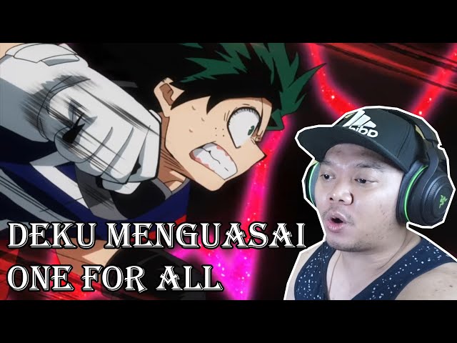 Deku Menyerang Sekuat Tenaga - My Hero Academia Reaction S1E11