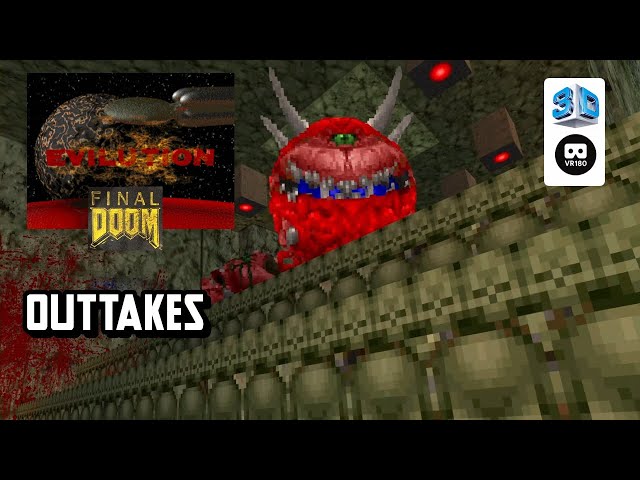 TNT Evilution OUTTAKES【gzdoomvr】【VR180 8K 3D】