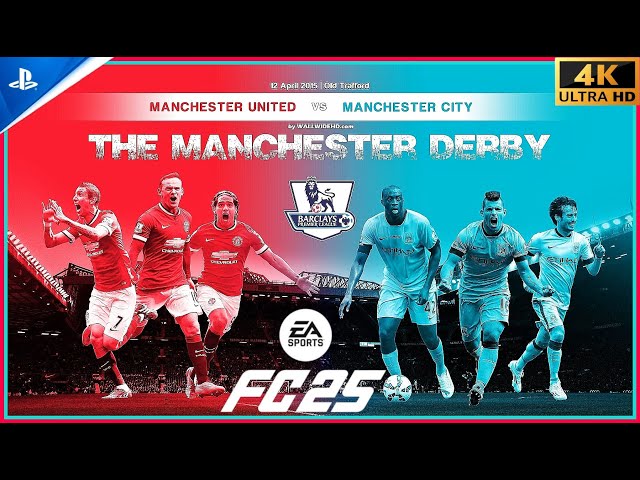 FC25 - ( Manchester City vs Manchester United ) PS5 4KULTRAHD GAMEPLAY