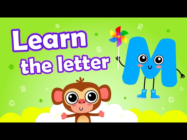 Learn the letter "M" with Bini Bambini