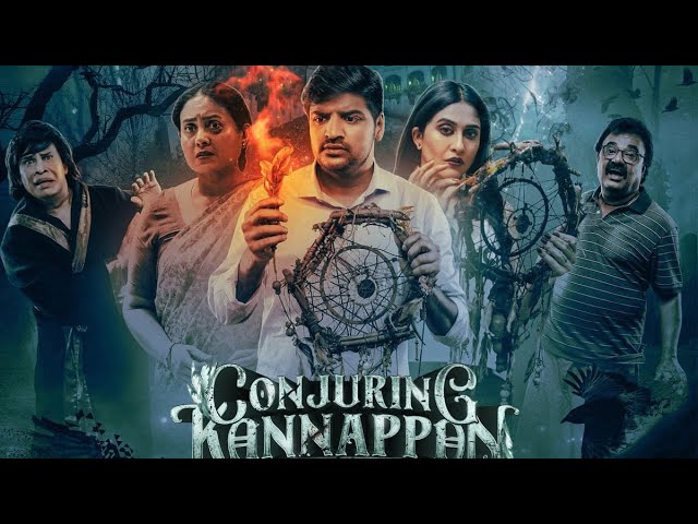 Conjuring Kannappan Horrer Comedy Movie Hindi Dubbed 2024 | South Horrer Comedy Movie #kdjvines