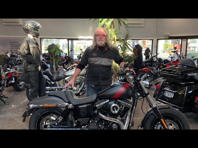 Mick shows us a 2017 Fat Bob