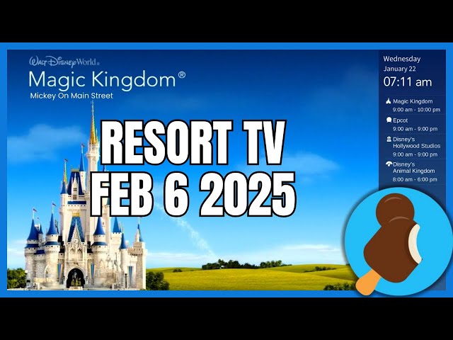 Disney World Resort TV | February 6 2025 | Mickey On Main Street