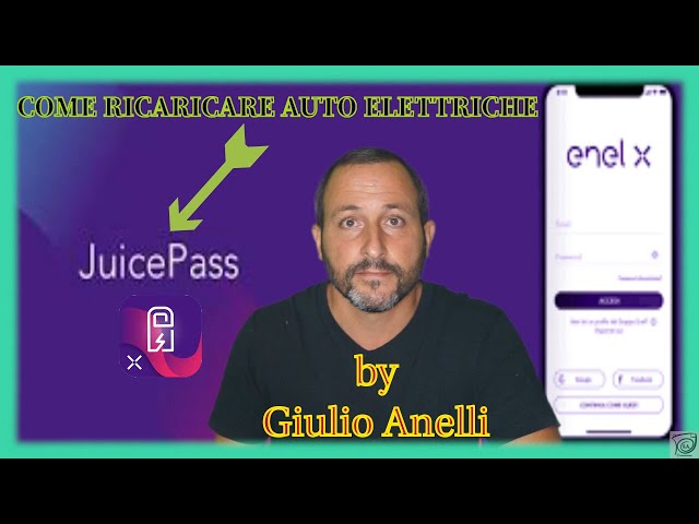 JUICEPASS - ricaricare auto elettrica con l' APP della ENELX - come utilizzarla in maniera semplice