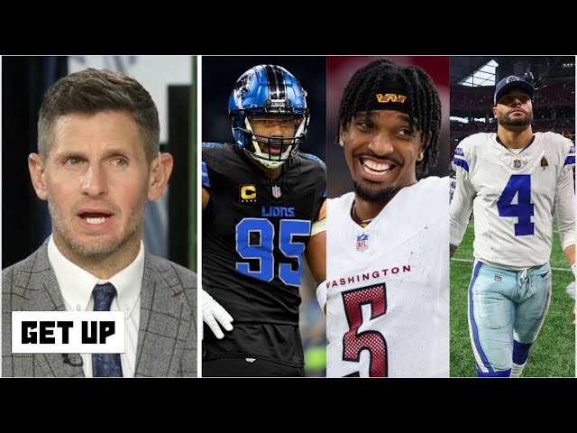 GET UP | Dan Orlovsky makes offseason bold predictions: Myles Garett to Lions, Daniels win 2025 MVP